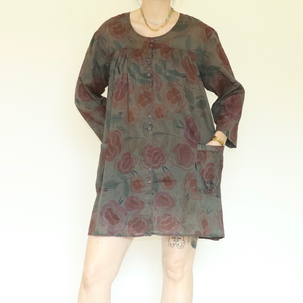 Gudrun Sjoden - ROSES Tunic/Dress - Medium